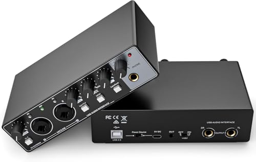 Amazon | USBオーディオインターフェース 2in 2out（24Bit/192kH）PC