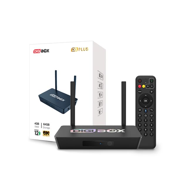Amazon | Digibox D3 Plus スマートテレビボックス Androidプレーヤー