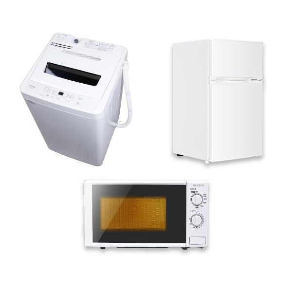 生活家電3点セット 冷蔵庫 洗濯機 電子レンジ 2020年製 高年式 d3768