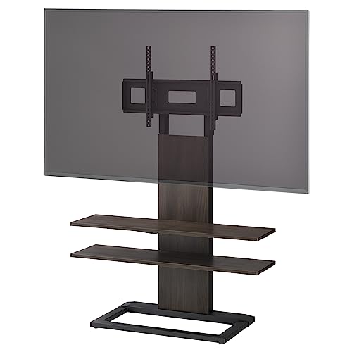 黒のテレビスタンド KT-860 ハヤミ工産 KF-860 壁寄スタンド | 製品