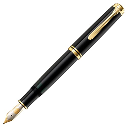 Amazon | PELIKAN ペリカン 万年筆 F 細字 スーベレーン ブラック M800