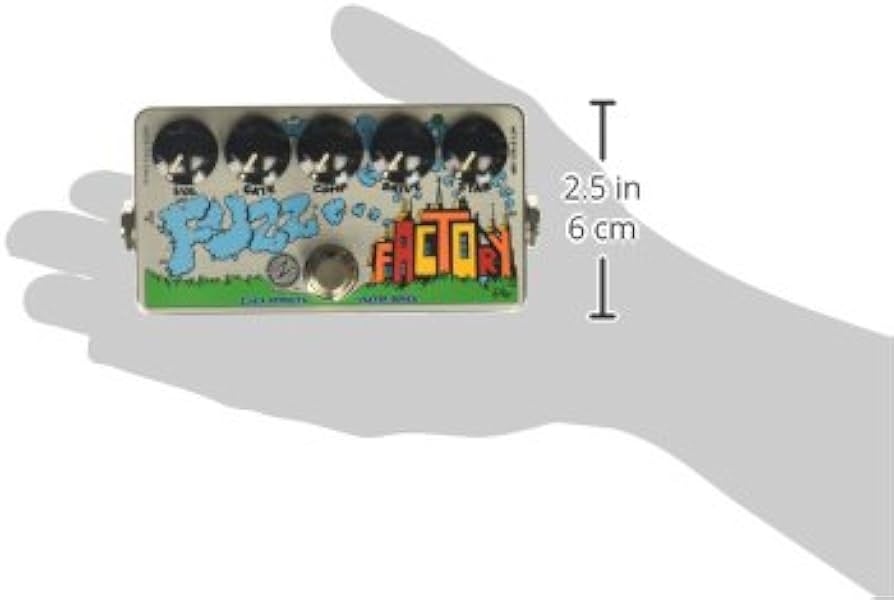 Amazon | ZVEX Effects Fuzz Factory Vexter Series Fuzz Guitar Pedal
