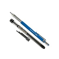 Amazon.co.jp: 芯削付超硬芯953シャープペンシル本体青2.0本体付属芯黒
