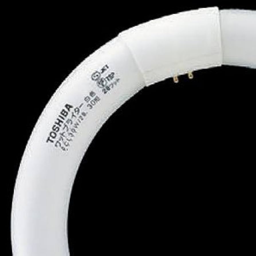 Amazon | 東芝 環形蛍光灯 サークライン 30W 白色 FCL30W/28 | 東芝