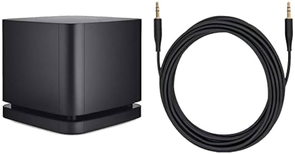 Bose - Bass Module 500, inalámbrico, Negro & Bass Module