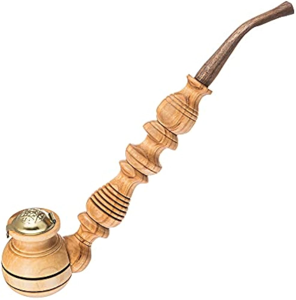 Amazon.com: Handmade Wooden Tobacco pipe (amber) : Health & Household