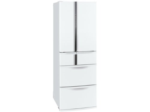 三菱 冷蔵庫 6ドア 観音開き MR WX 47A W1 470L三菱 冷蔵庫 6ドア