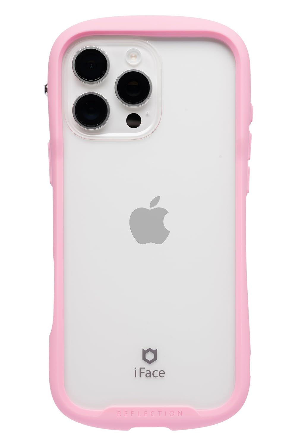 iPhone16ProMax 用 ケース 半透明 ローズピンク iPhone16ProMax 用