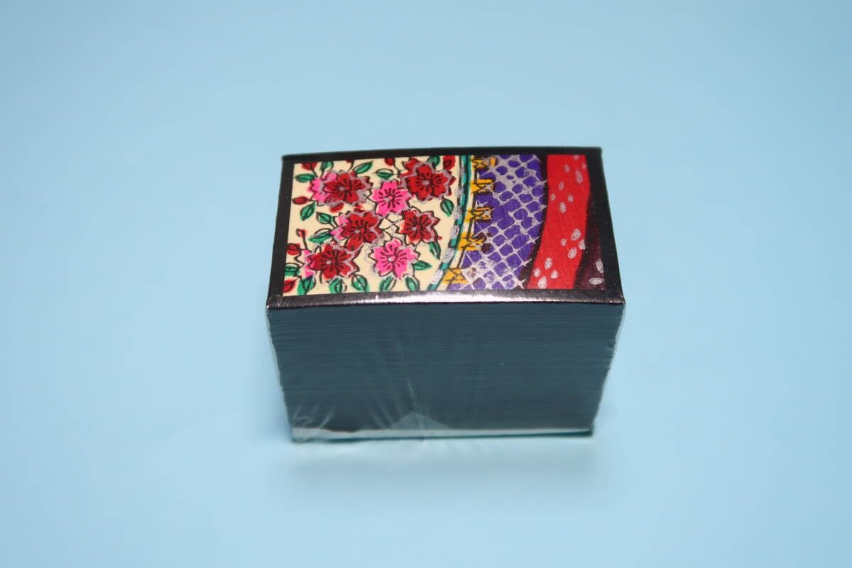 京都 松井天狗堂 手摺り花かるた 鳳凰 古歌入り 黒裏 Amazon.co.