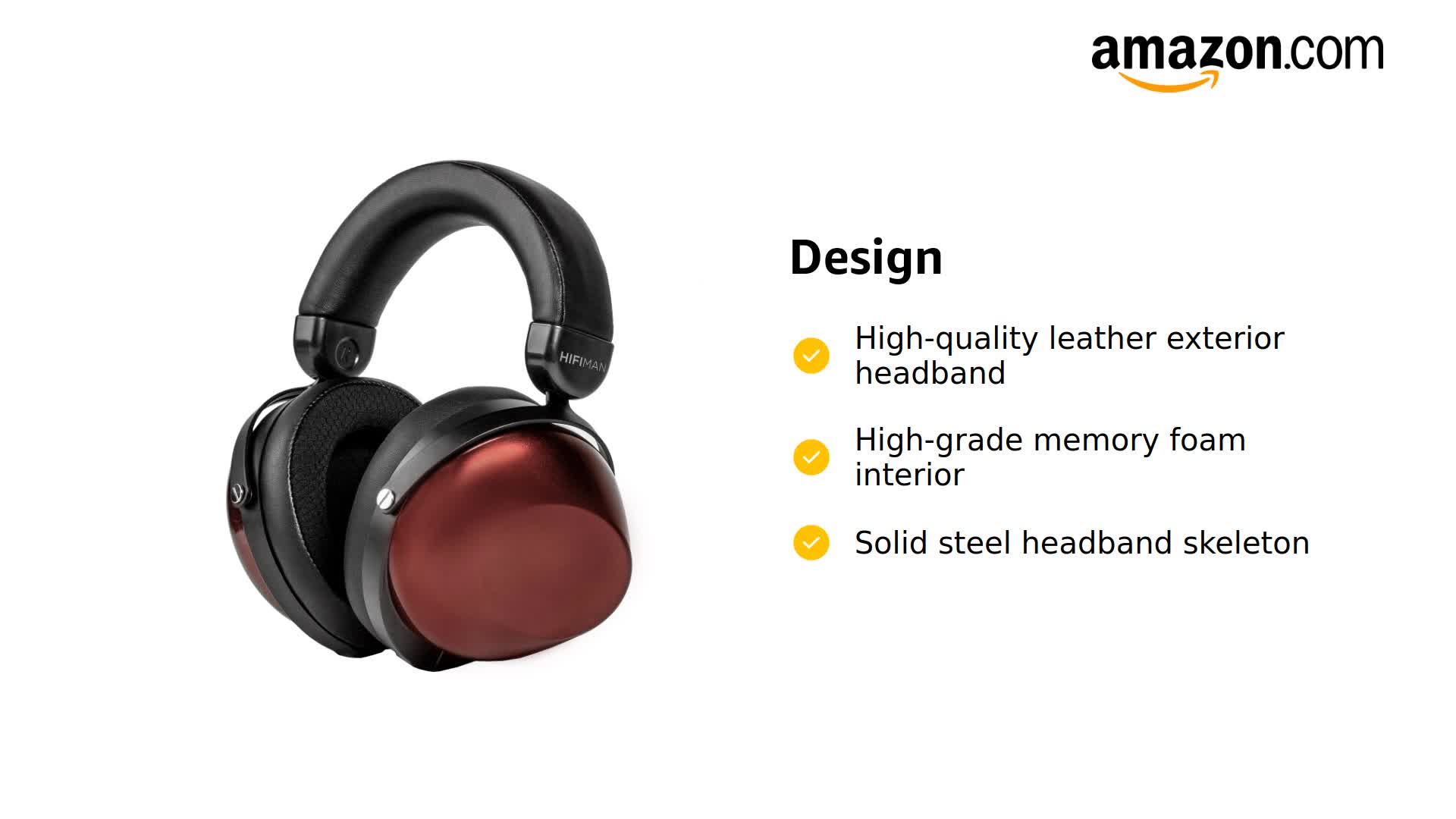 Amazon.com: HIFIMAN HE-R9 Dynamic Closed-Back Over-Ear Headphones