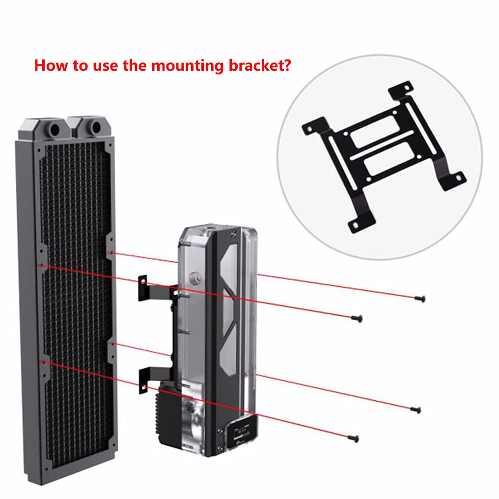 Thermaltake 本格水冷PC用リザーバーポンプ 5インチベイ用のポンプ内蔵