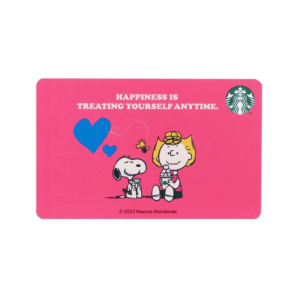 Amazon | スターバックス スタバ カード SNOOPY スヌーピー PEANUTS