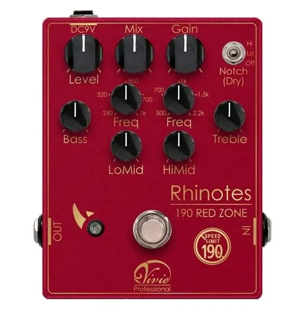 Amazon | Vivie/IKUO Signature Pre-Amp Rhinotes 190 REDZONE ベース
