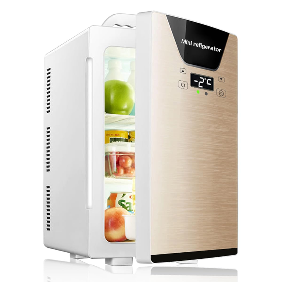 Amazon.co.jp: PLIOSN 小型冷蔵庫 22L 小型 冷温庫 ミニ冷蔵庫