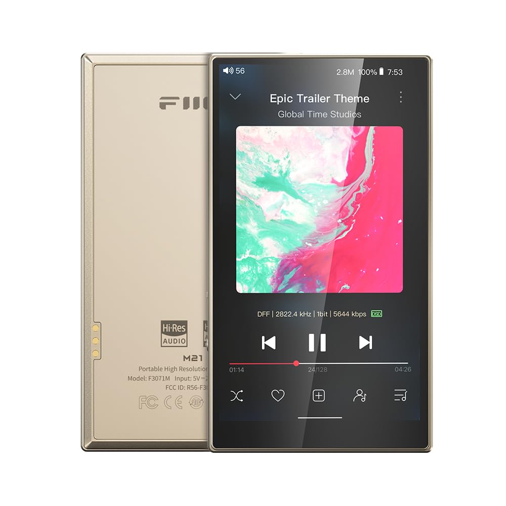 FiiO M21 チタニウムゴールド FiiO M21 Digital Audio Player Titanium