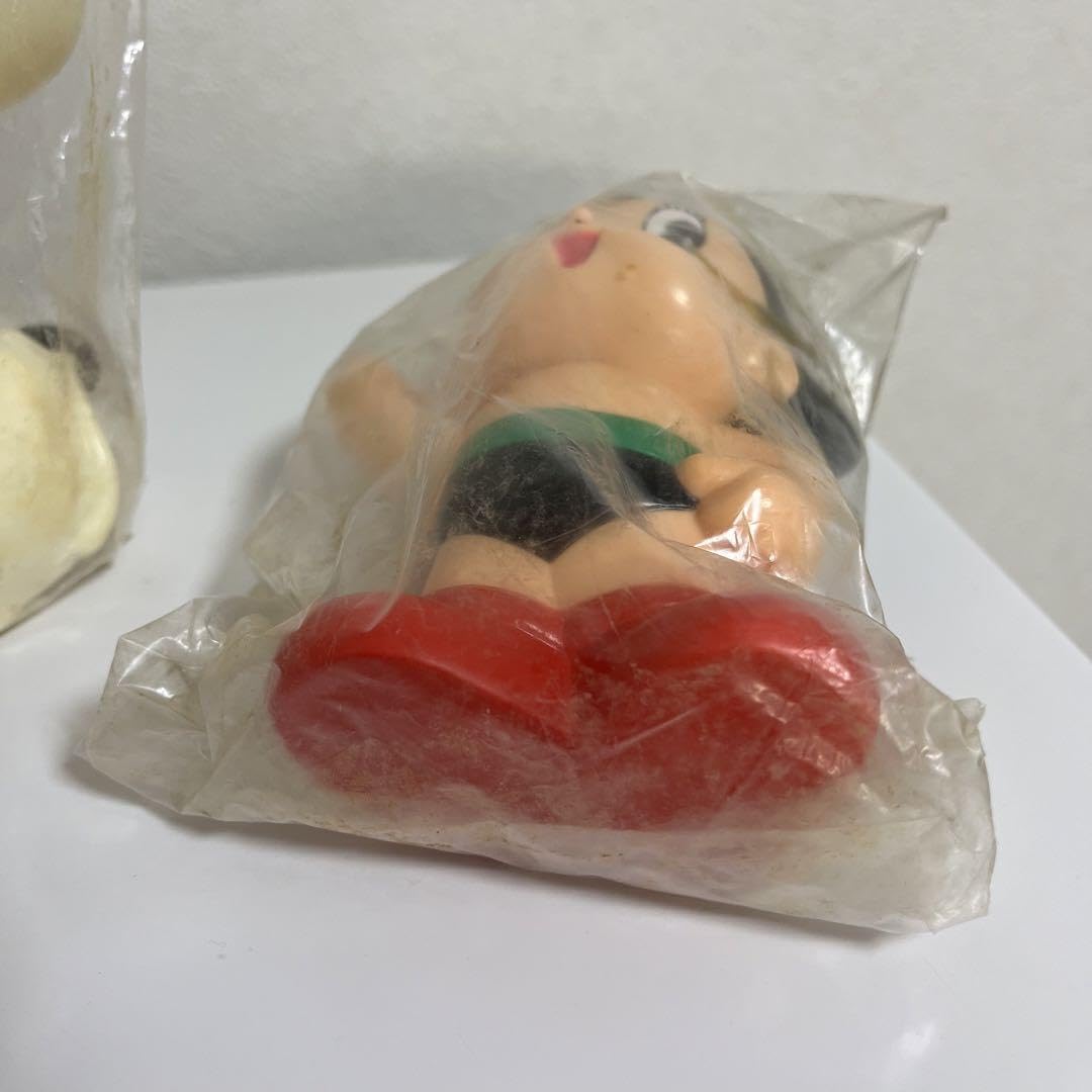 手塚治虫 鉄腕アトム & ジャングル大帝レオ 貯金箱 2体セット （近畿