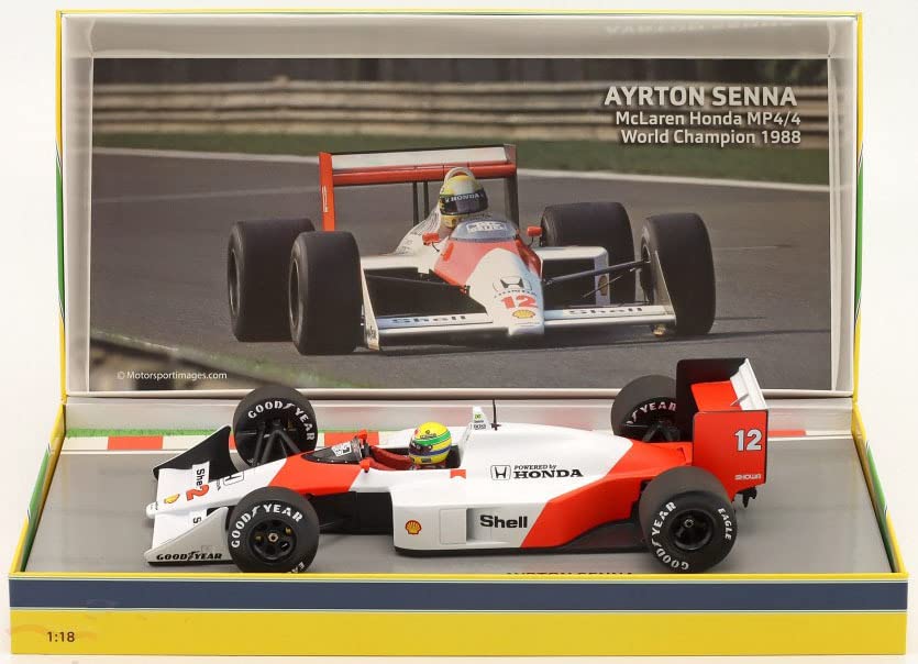 アイルトン・セナ マクラーレン MP4/4 1/18 オートアート】 1/18