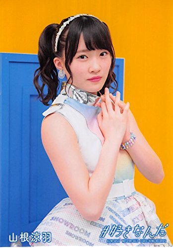 当選通知書付 AKB48 山根涼羽（ずんちゃん）直筆サイン チェキ（生写真）