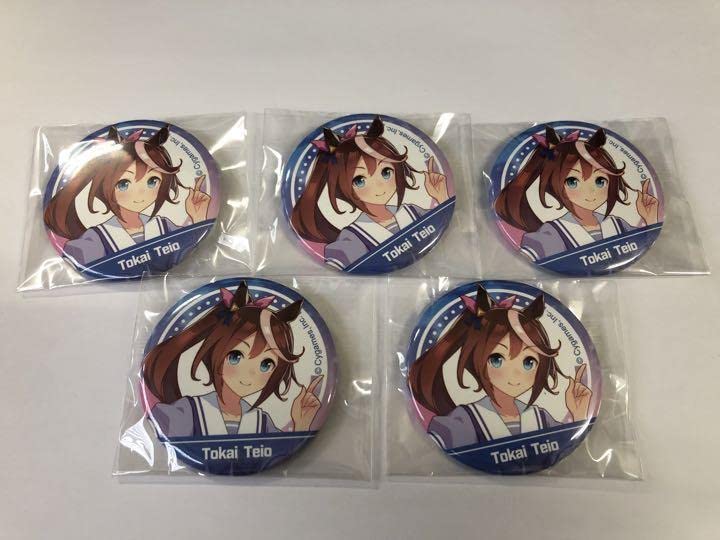 ウマ娘 トウカイテイオー 缶バッチ 缶バッジ 制服
