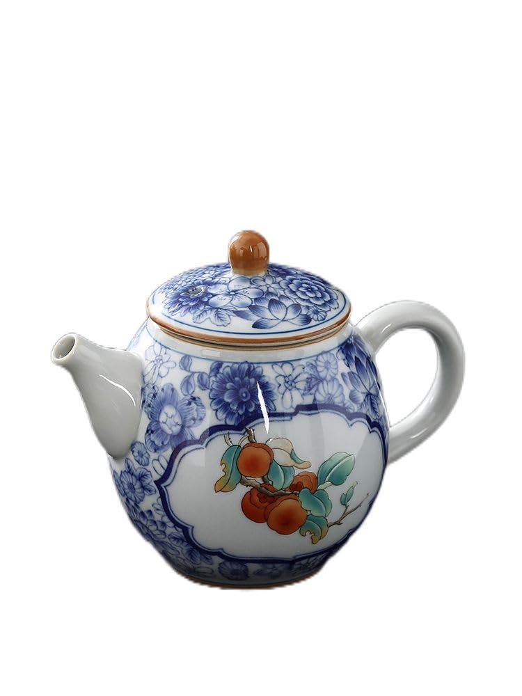 phuonganh05206 特大青花大皿、壺、粉彩中皿 三点セット