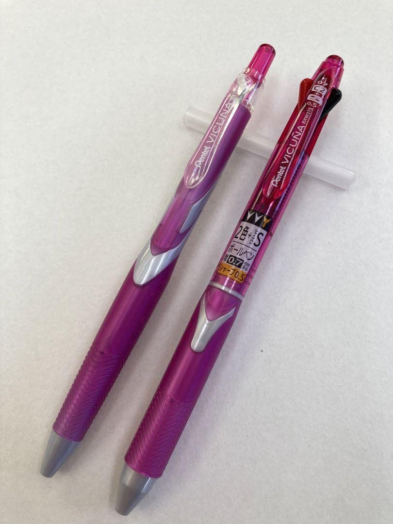 Amazon.co.jp: ぺんてる ビクーニャ 2色ボールペン＋シャープペン 単色