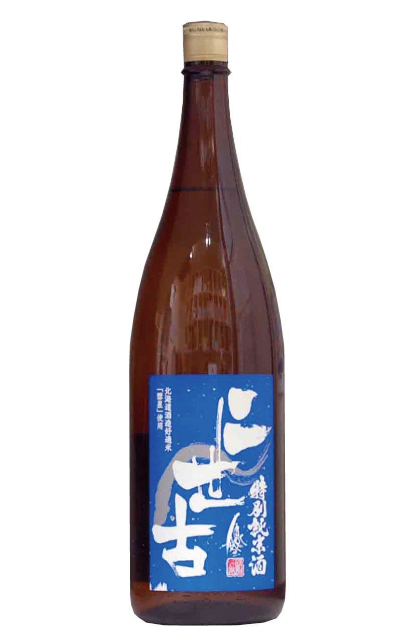 Amazon.co.jp: 二世古 特別純米 彗星 青ラベル 1800ml : 食品・飲料・お酒