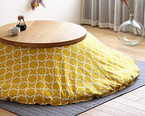 モロッカン柄 円形 こたつ布団 205cm 楽天市場】【5と0のつく日限定！最大