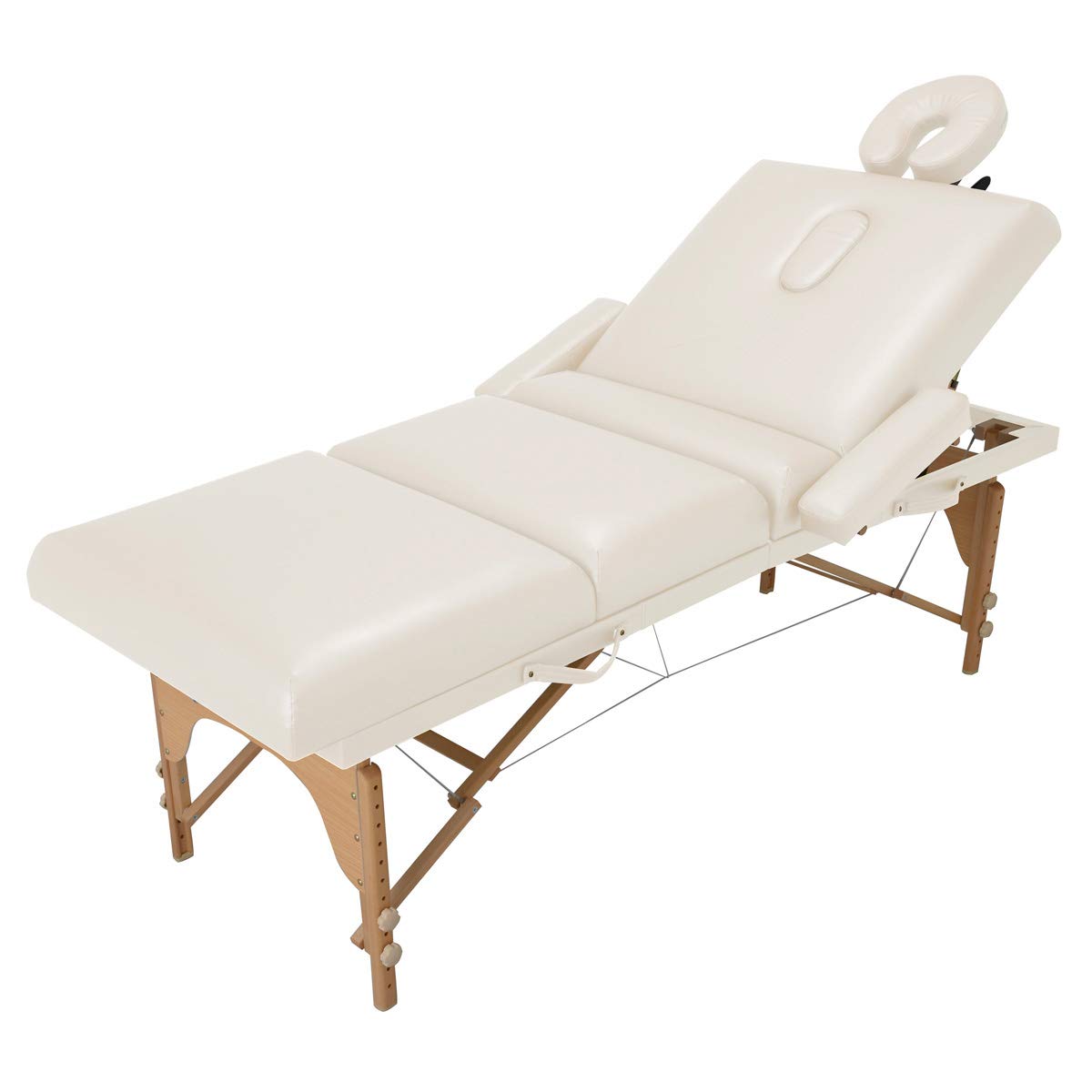 有孔エステベッド/マッサージベッド/リクライニング