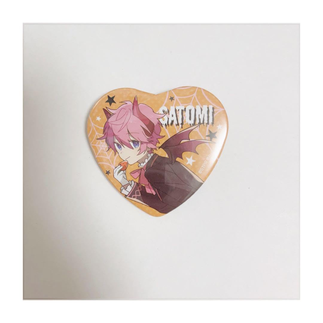 さとみくん7周年ハート型缶バッジ 47個セット すとぷり さとみくん