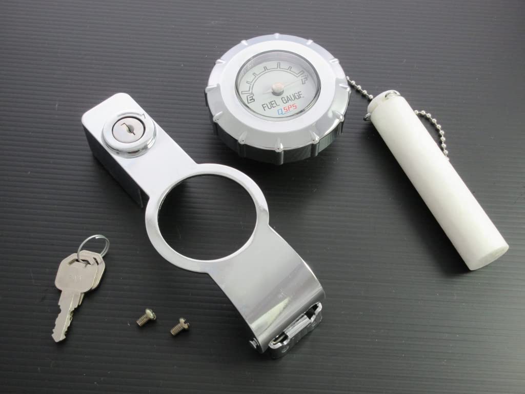 新品 CB350F CB400F CB750K ゲージ付 タンクキャップ 黒 CB750K CB400F