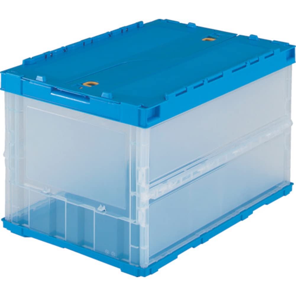 Amazon.co.jp: トラスコ中山(TRUSCO) 薄型折りたたみコンテナ 50L