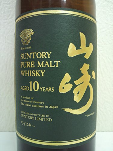 Amazon.co.jp: レア！？サントリー 山崎 10年 ピュアモルト 旧ラベル