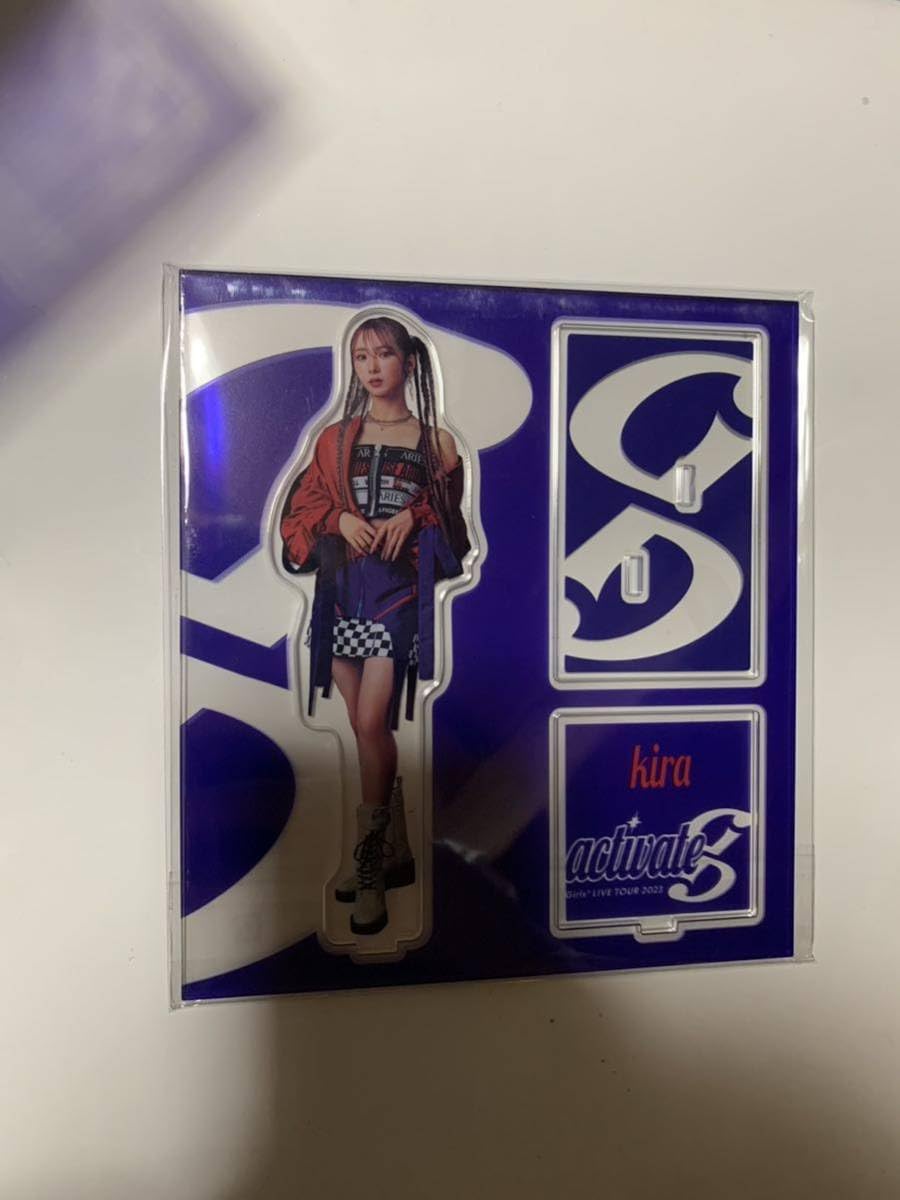 Girls2 ガールズガールズ アクリルスタンド 直筆 山口綺羅