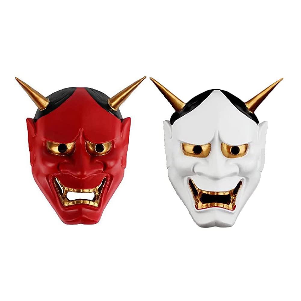 大迫力！ 石見神楽面 般若面 日下義明 作 般若 お面 鬼面 額