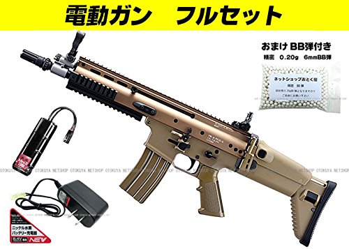 東京マルイ SCAR-L CQC次世代電動ガン 色々セット 初心者セット 東京