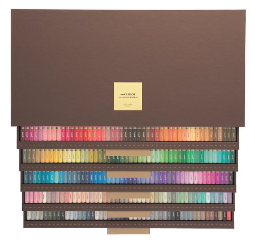 Amazon.co.jp: 三菱鉛筆 ユニカラー 240色セット リミテッド