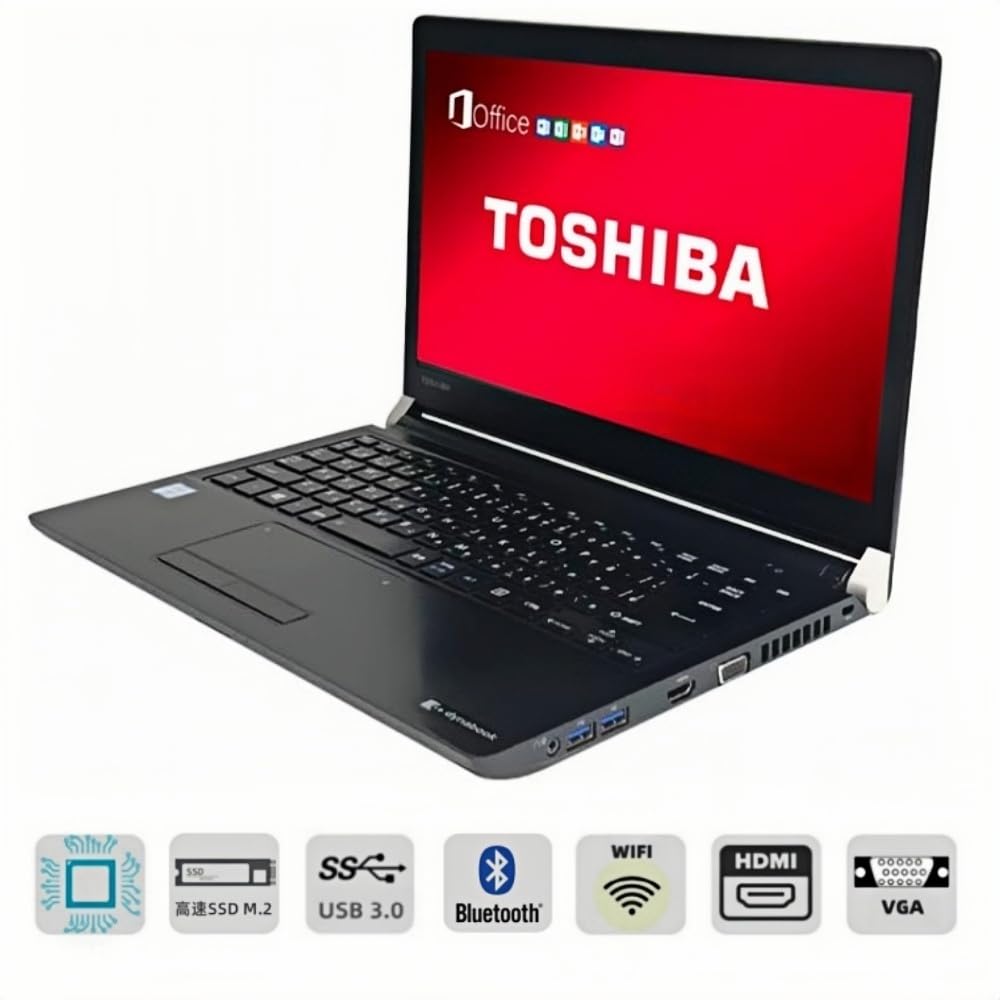 TOSHIBA R73/A 8GB SSD240GB バッテリー交換済 TOSHIBA R73/A 8GB