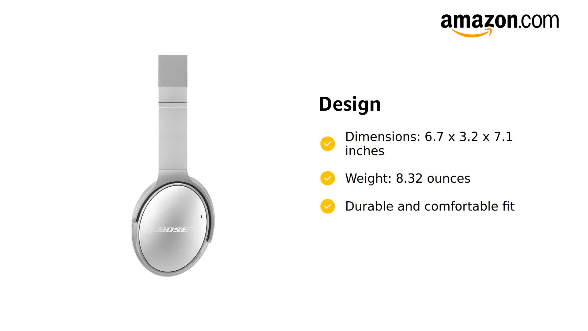 Amazon.com: Bose QuietComfort 35 (Series II) Wireless Headphones