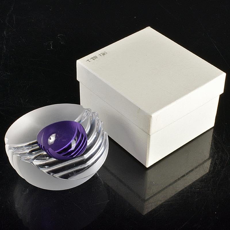 ガラス工芸 日本工芸会員 大槻洋介作 置物 V R6828 ガラス工芸 日本