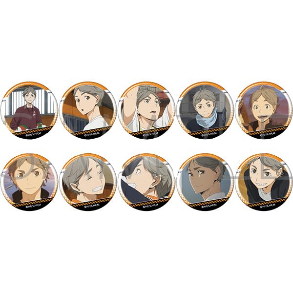 ハイキュー いただきます 菅原孝支 缶バッジ 20点 最終値下げ