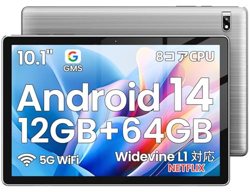 Amazon.co.jp: 【10インチ wi-fi モデル】Android 14 タブレット12GB+