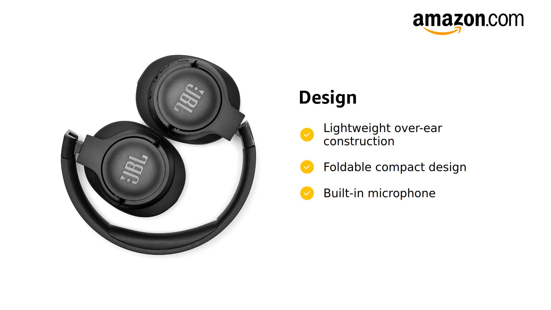 Amazon.com: JBL Tune 710BT Bluetooth Wireless Over-Ear Headphones