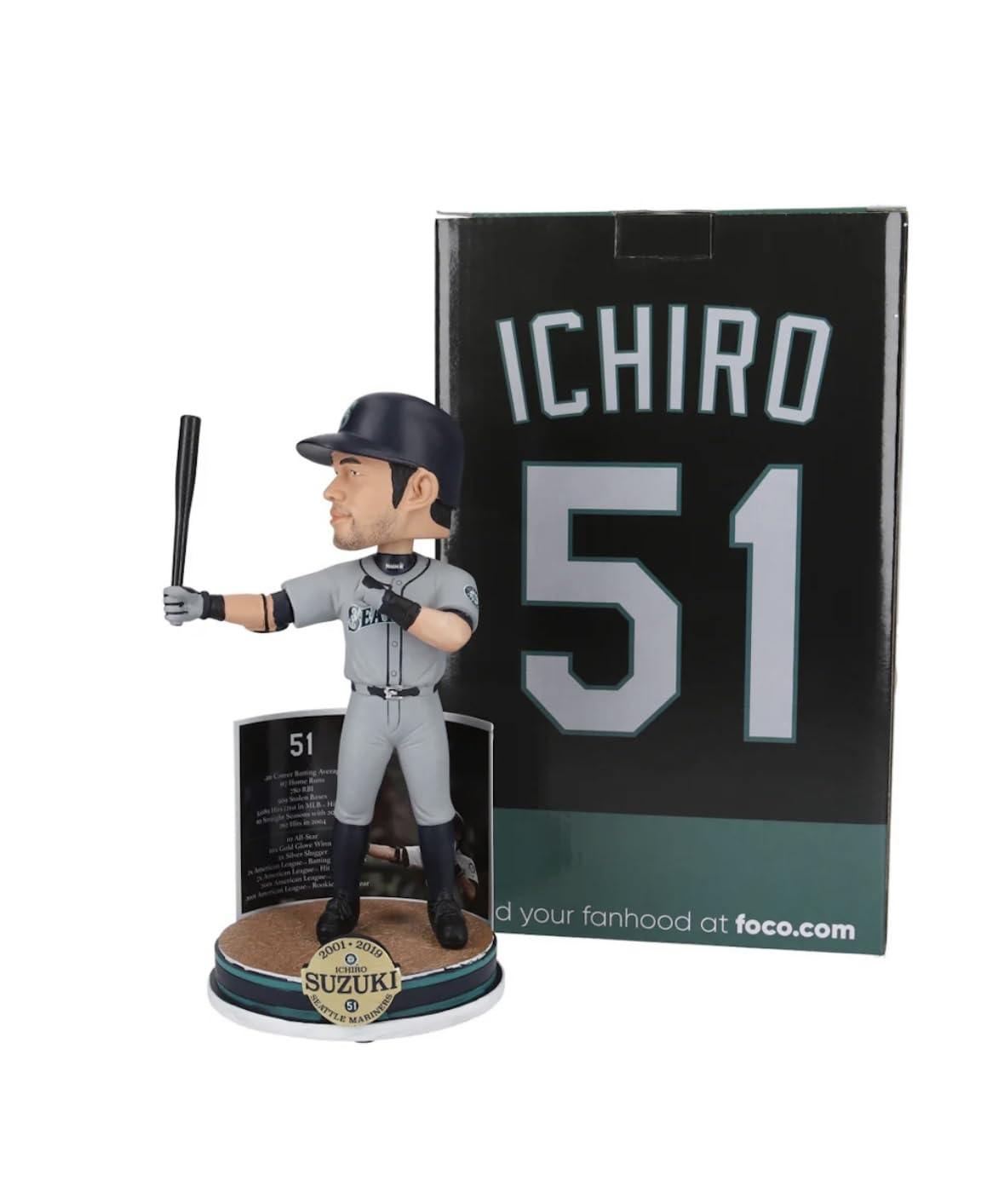 世界限定3000個】 イチロー ボブルヘッド Amazon.co.jp: ICHIRO