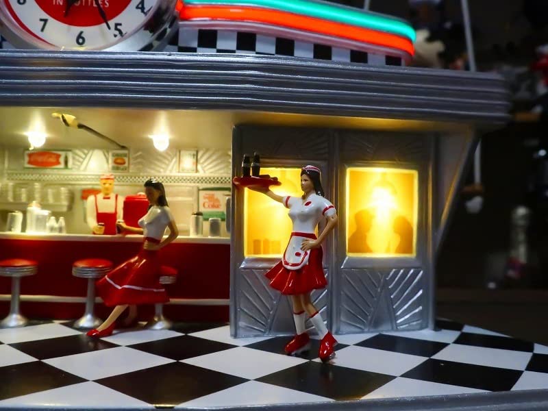 絶版☆激レア☆コカコーラ アメリカンダイナー ジオラマ ランプ ライト