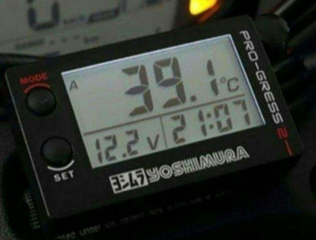DタイプヨシムラテンプメーターPRO-GRESS2 油温計XJR400