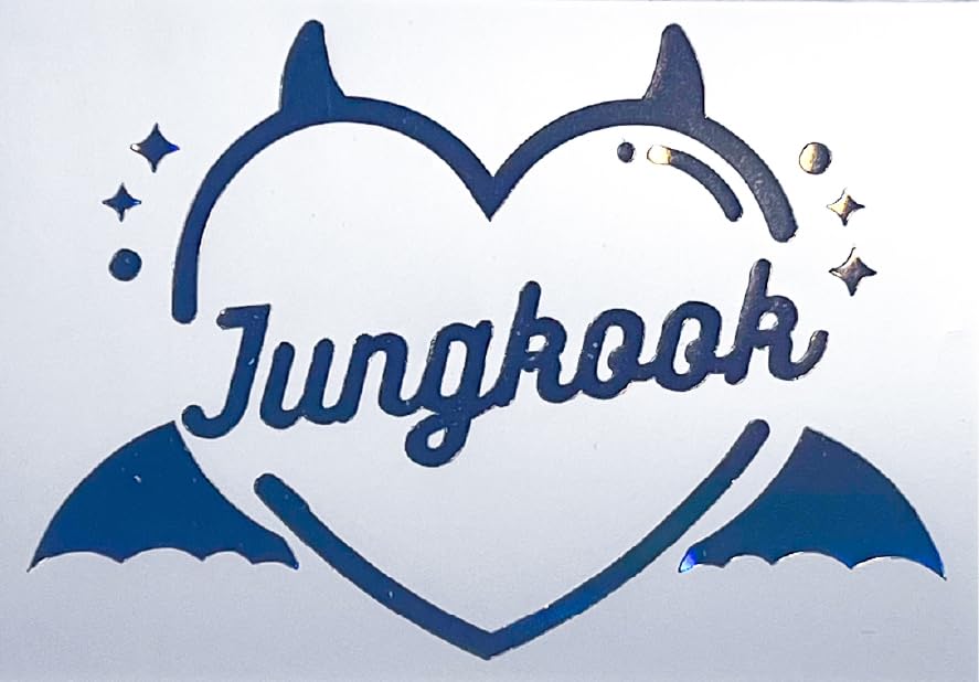 BTSJINフィルムブックマーク・ロングステッカー・両面ホログラムフォト