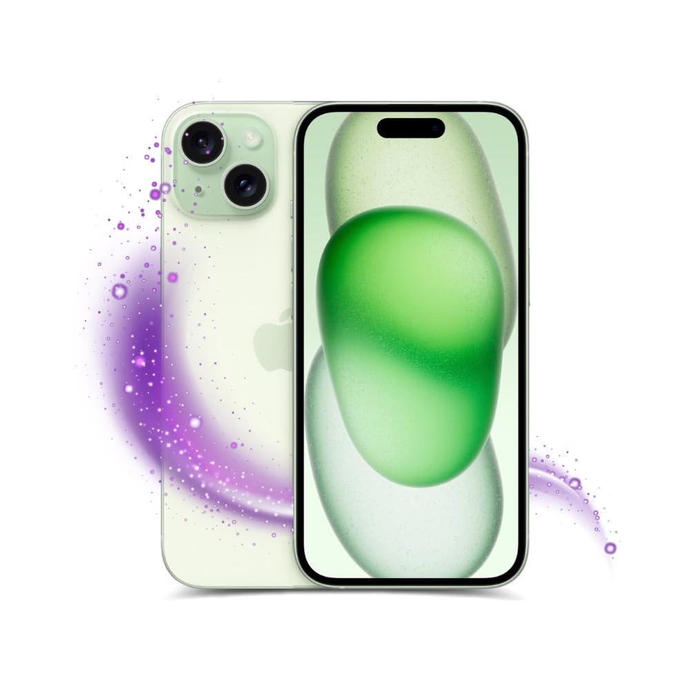 Amazon.com: Apple iPhone 15, 128GB, Green - Unlocked (Renewed