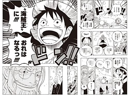集英社ONE PIECE 「人の夢」マンガアートNFT証明書付サイン入 集英社