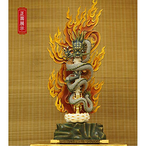Amazon｜『倶利伽羅不動』仏像 不動明王 不動尊 倶梨伽羅不動 竜王