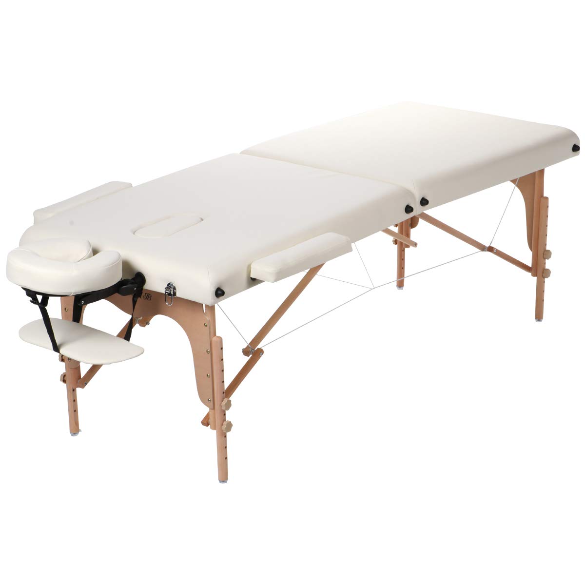 Amazon.co.jp: 折りたたみ マッサージベッド DXU-008 (木製・有孔